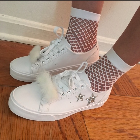 🔥 white fishnet socks - Picture 7 of 7